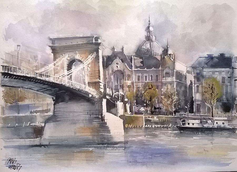 Лоранд Сипос - «Цепной мост в Будапеште», 2013
