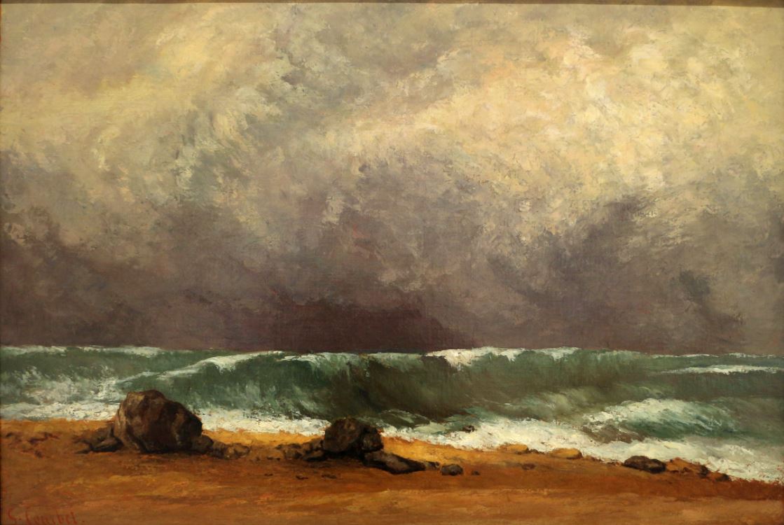 Гюстав Курбе «Волна», 1871 Гюстав Курбе «Волна», 1871