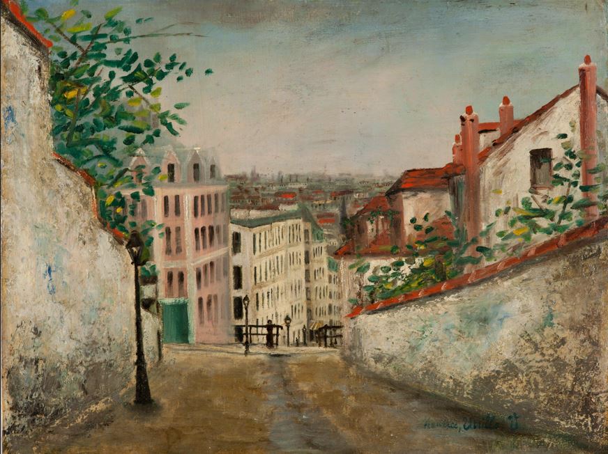 irk2.jpg Морис Утрилло «Улица Мон-Сени, Монмартр», около 1914-1919