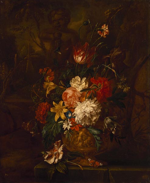 Цветы. Юстус ван Хейсум (I). 1659 - 1716