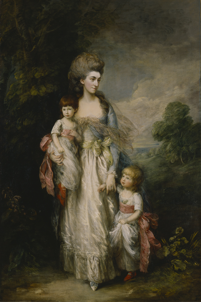Томас Гейнсборо. Миссис Элизабет Муди с сыновьями Самуилом и Томасом. Ок. 1779–1785