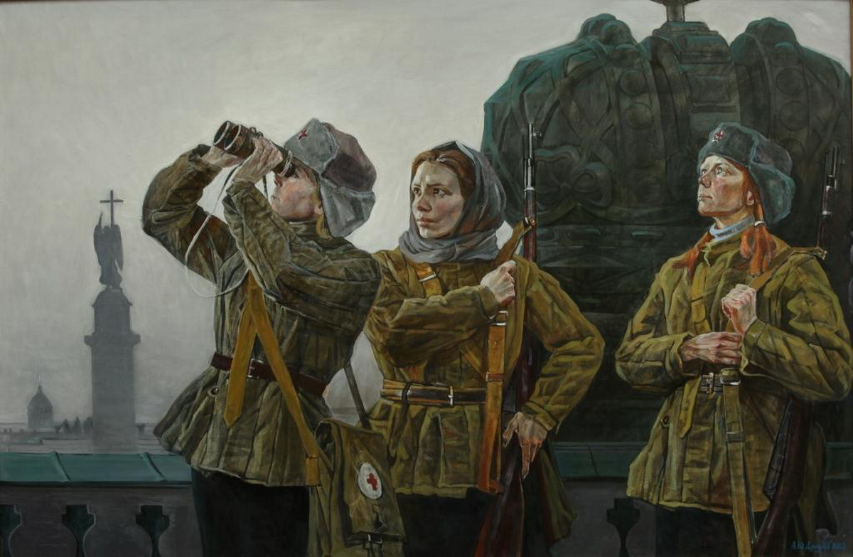 Андрей Дроздов На крыше Эрмитажа