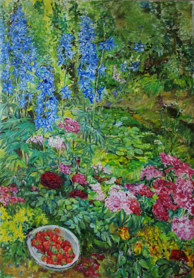 Лариса Ахмадеева - Цветущий сад, 2020