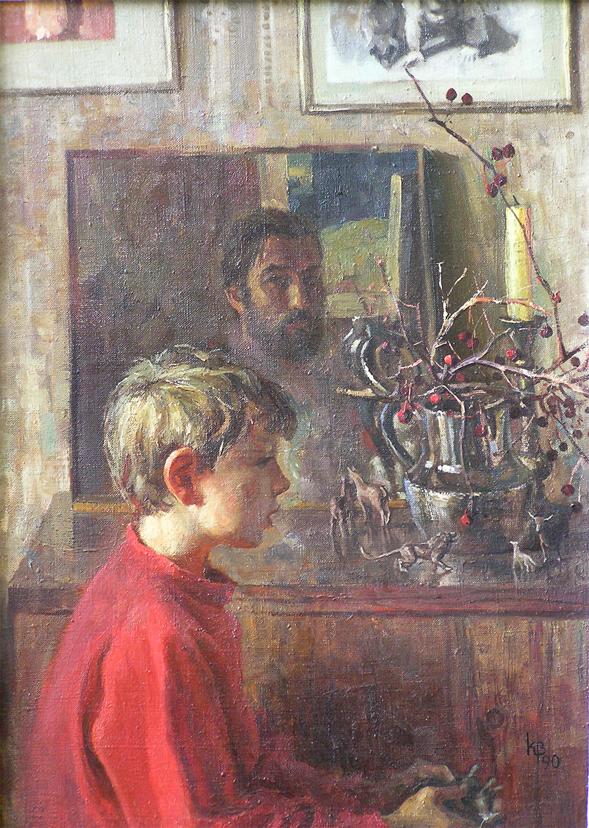 Константин Войнов - Портрет сына. 1990 г.