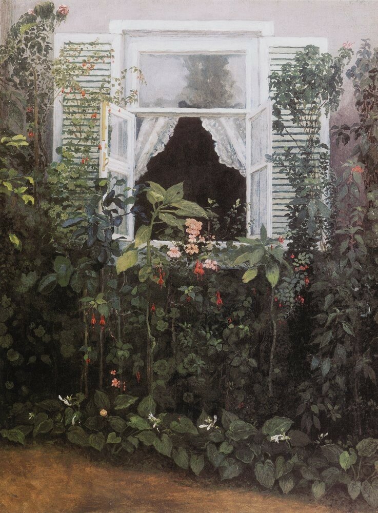 Виктор Борисов-Мусатов - Окно, 1886