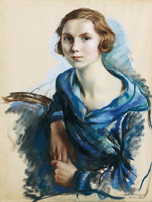 Зинаида Серебрякова. Портрет Марианны Броуэр. 1931