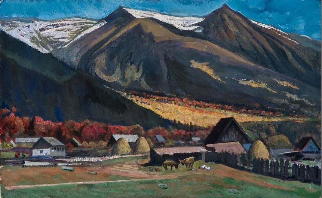 Толстиков М.П. В горах осень, 1983