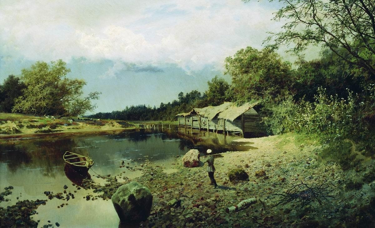 Александр Киселев - Забытая мельница, 1891 - ГТГ