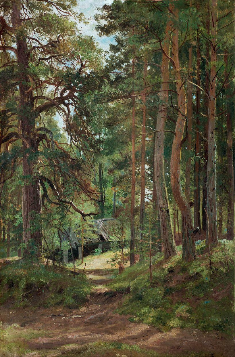 Иван Шишкин - Сосновый лес, 1890 ГМИИ РТ