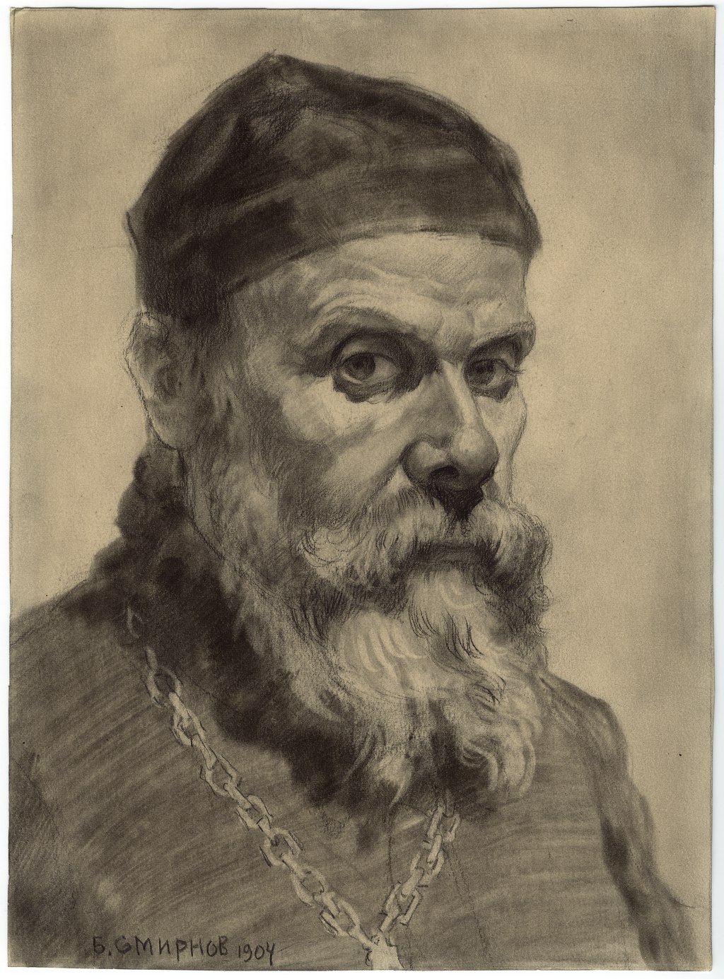 Смирнов Б.В. Священник-старообрядец. 1904, Восточная Сибирь (?)
